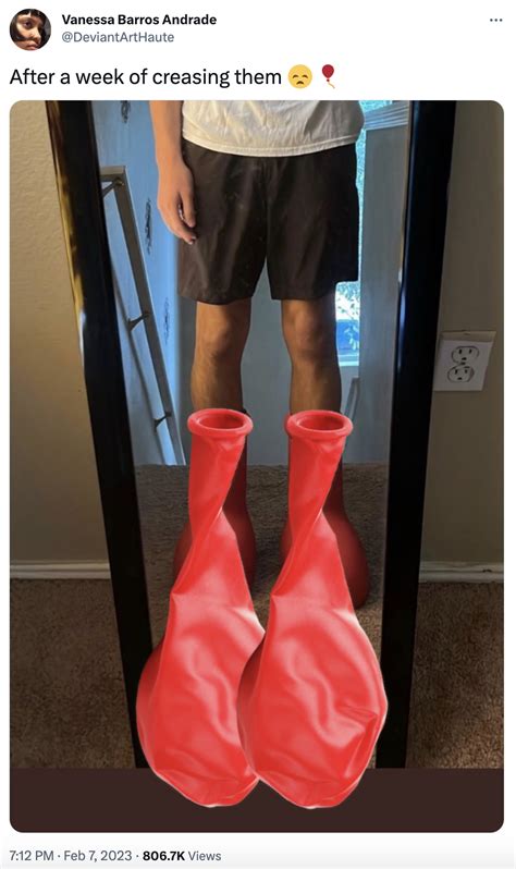 megaman boots red|MSCHF's Big Red Boots Drops Next Week .